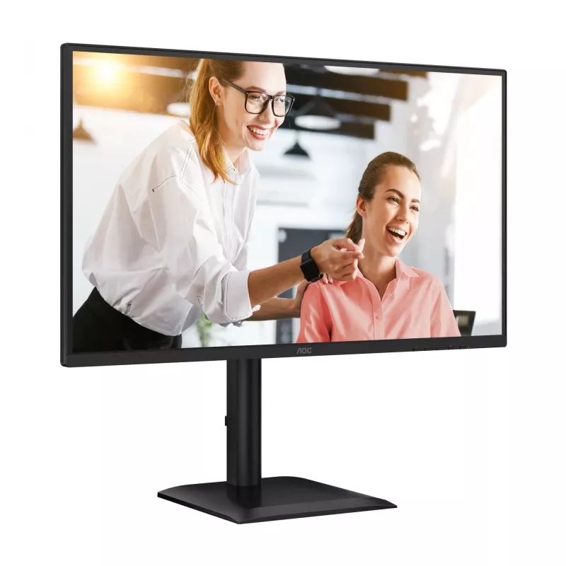 Monitor komputerowy AOC E4 Q27E4CV 68,6 cm (27 cali) 2560 x 1440 pikseli Quad HD LED Czarny