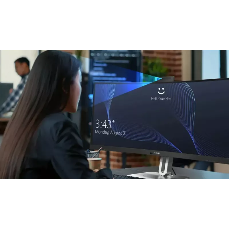 Philips 3000 series 34B2U3600CH/00 monitor komputerowy 86.4 cm (34 cale) 3440 x 1440 pikseli Wide Quad HD LCD Czarny