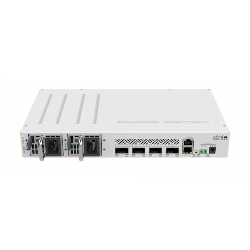 Zarządzalny przełącznik L3 MikroTik CRS504-4XQ-IN