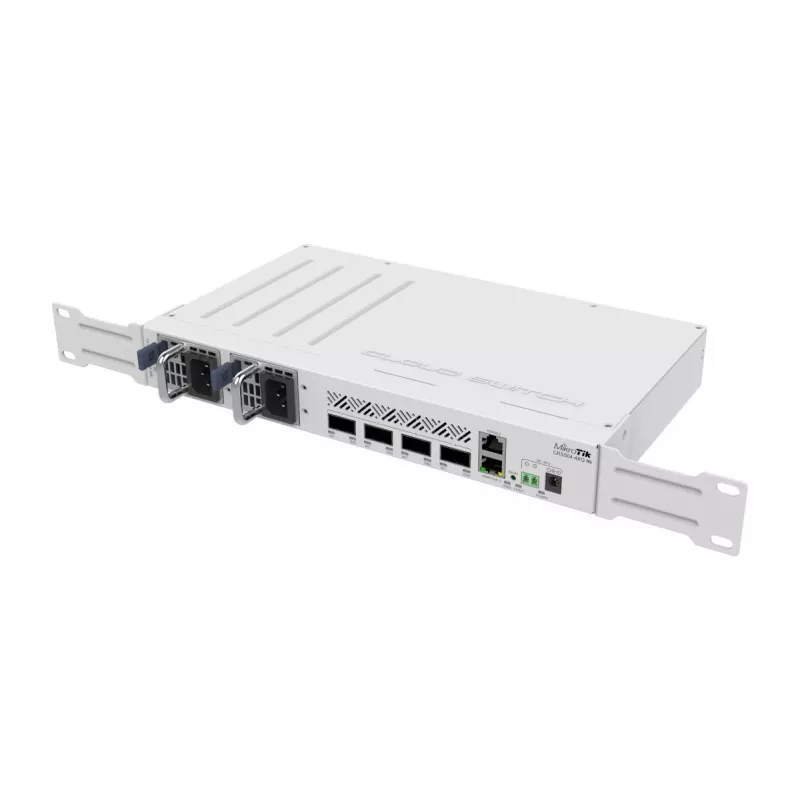 Zarządzalny przełącznik L3 MikroTik CRS504-4XQ-IN