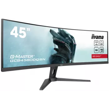 Monitor komputerowy iiyama G-MASTER RED EAGLE CURVED 113 cm (44,5 cala) 5120 x 1440 pikseli Dual QHD LED Czarny
