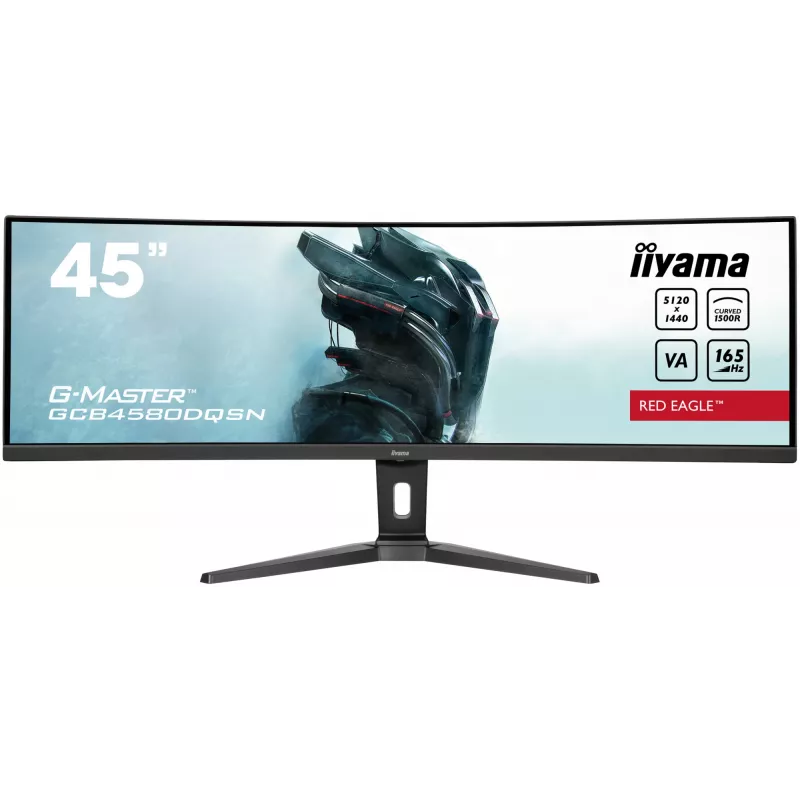 Monitor komputerowy iiyama G-MASTER RED EAGLE CURVED 113 cm (44,5 cala) 5120 x 1440 pikseli Dual QHD LED Czarny