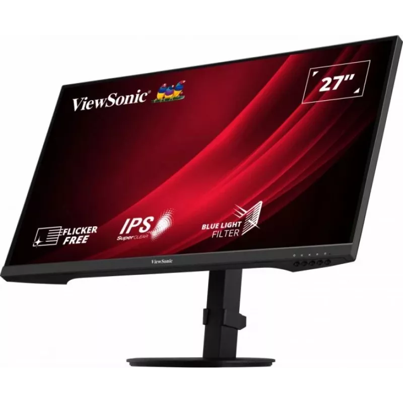 Monitor komputerowy Viewsonic VG Series VG2709-2K-MHD-2 68.6 cm (27 cali) 2560 x 1440 pikseli Quad HD LED Czarny