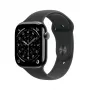 Smartwatch Apple Watch Series 11 GPS + Cellular 42mm Slate Titanium Case Black Sport Band S/M