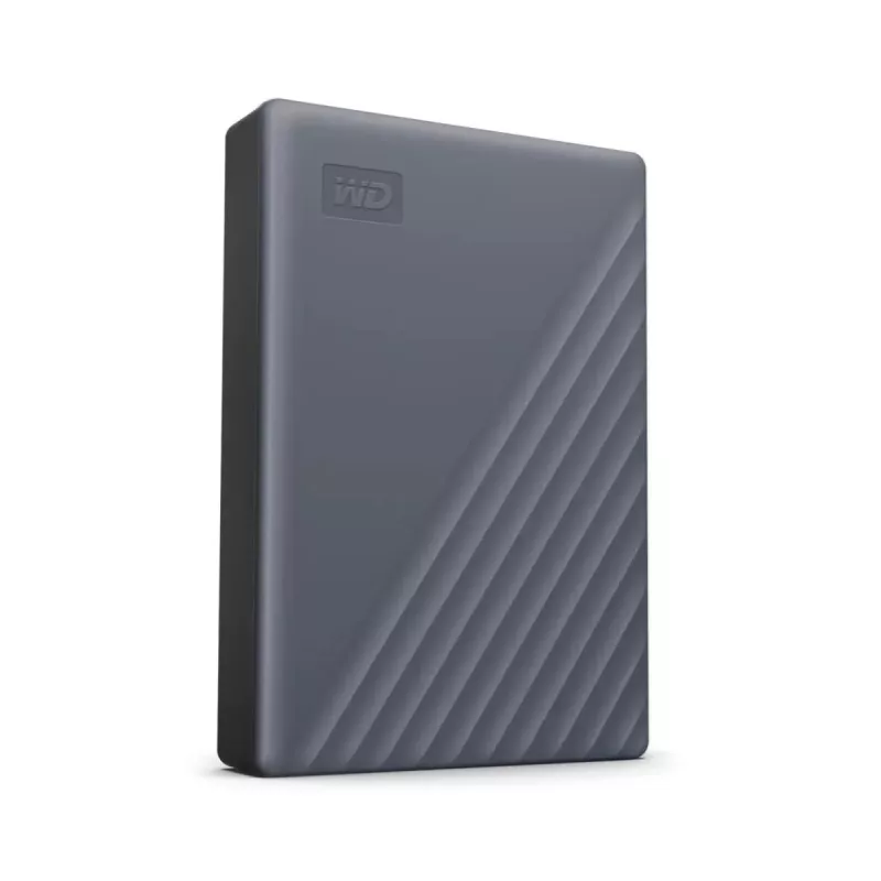 WESTERN DIGITAL Przenośny Dysk Twardy - My Passport - 4TB - USB-C/A 3.2 Gen 1 - Szary