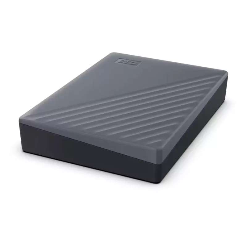 WESTERN DIGITAL Przenośny Dysk Twardy - My Passport - 4TB - USB-C/A 3.2 Gen 1 - Szary