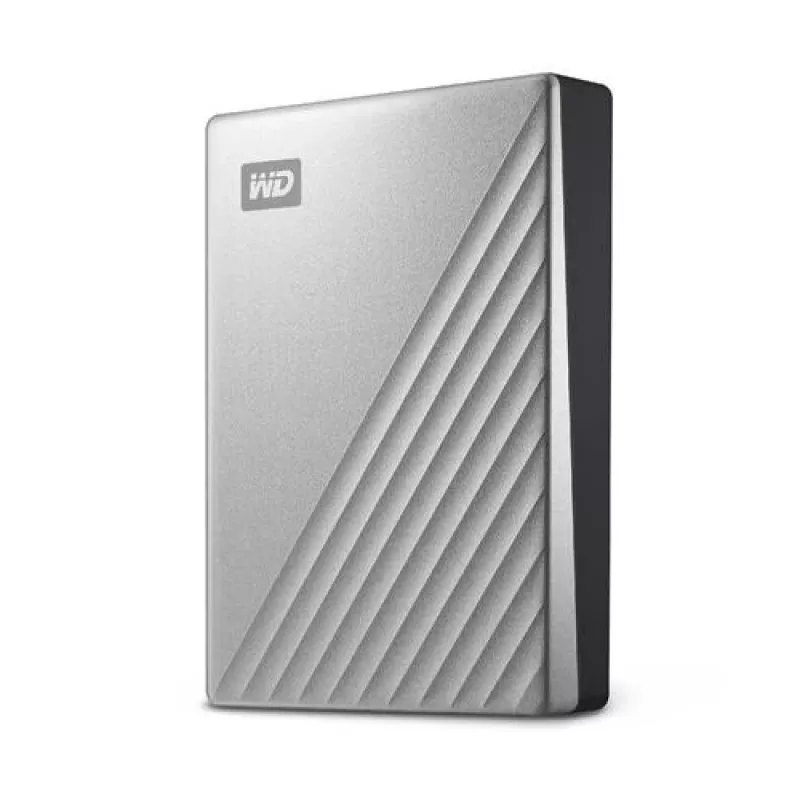 WESTERN DIGITAL Dysk twardy - MY PASSPORT ULTRA - 1TB - USB-C 3.2 Gen 1 - Srebrny