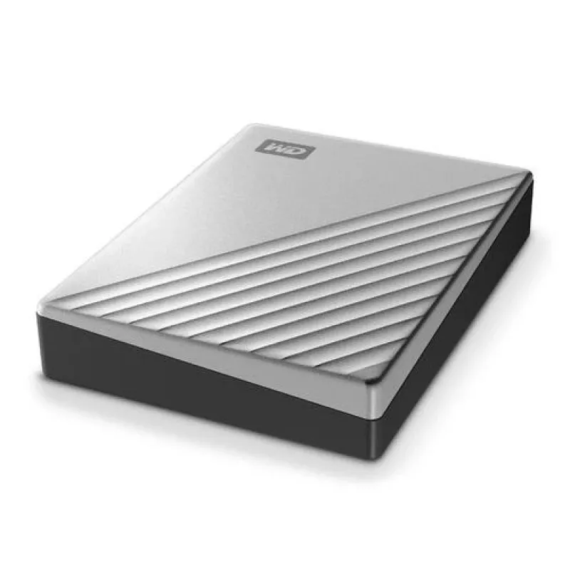 WESTERN DIGITAL Dysk twardy - MY PASSPORT ULTRA - 1TB - USB-C 3.2 Gen 1 - Srebrny