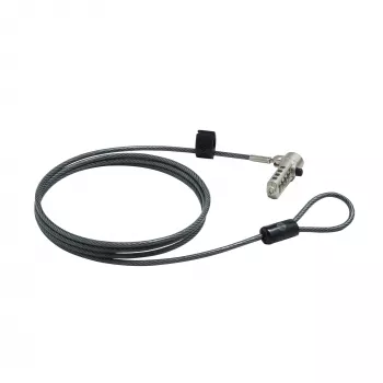 HP Essential Nano Combination kabel Lock, 1,83 m, Zamek szyfrowy, stal nierdzewna