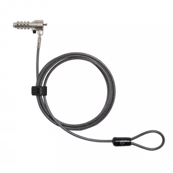 HP Essential Nano Combination kabel Lock, 1,83 m, Zamek szyfrowy, stal nierdzewna