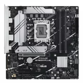 Płyta główna ASUS PRIME B760M-PLUS — Intel B760, LGA 1700, micro‑ATX, DDR5, 4 DIMM, 192 GB, 2,5 Gb LAN, 2x M.2