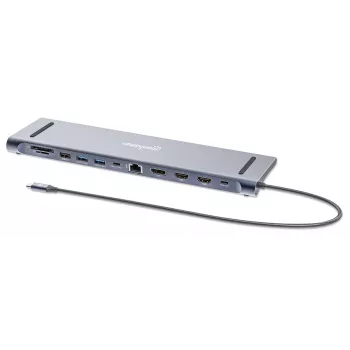 Dok/Stacja dokująca Manhattan USB-C 10 portów 4K 60Hz Power Delivery