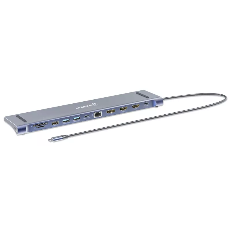 Dok/Stacja dokująca Manhattan USB-C 10 portów 4K 60Hz Power Delivery