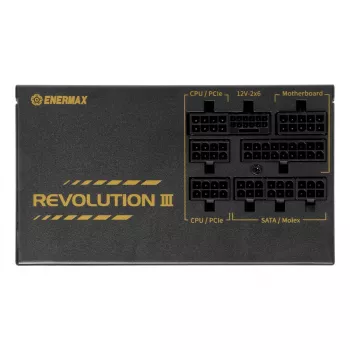 ENERMAX Zasilacz Revolution III 850 Watt 80 Plus Gold w pełni modułarny ATX 3.1