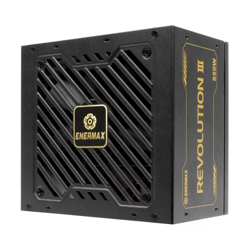 ENERMAX Zasilacz Revolution III 850 Watt 80 Plus Gold w pełni modułarny ATX 3.1