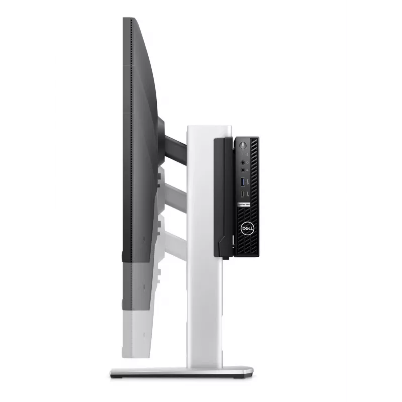 DELL Pro Micro All-in-One Stand - MFS22, 5.8 kg, 48.3 cm (19 cali), 68.6 cm (27 cali), 100 x 100 mm, regulacja wysokości, srebrny, czarny