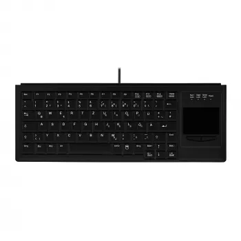 Klawiatura przemysłowa Contour Design Active Key Contour IP68 z touchpadem Mini Wireless Black DE 4400