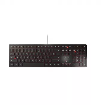 CHERRY KC 6000 cienki klawiatura Uniwersalne USB US English Czarny