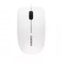 Mysz przewodowa CHERRY MC 1000, jasnoszara, USB, symetryczna, optyczna, USB typu A, 1200 DPI, szara