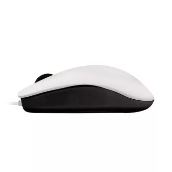 Mysz przewodowa CHERRY MC 1000, jasnoszara, USB, symetryczna, optyczna, USB typu A, 1200 DPI, szara
