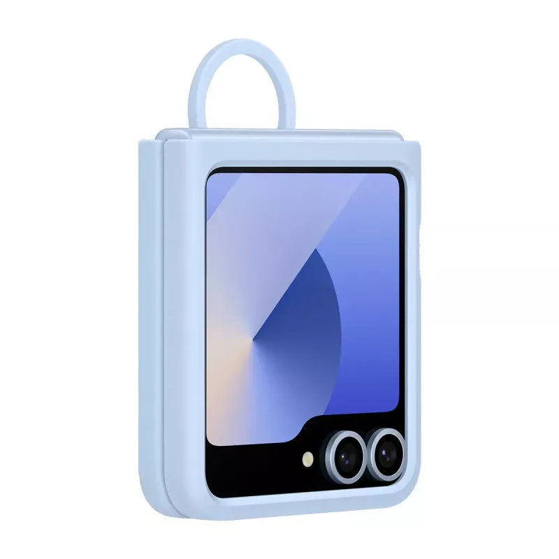 Samsung EF-PF741TLEGWW etui na telefon komórkowy 17 cm (6.7 cala) Pokrowiec Niebieski