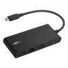 ASUS Dual 4K USB-C Dock DC201 Przewodowy USB 3.2 Gen 2 (3.1 Gen 2) Type-C Czarny