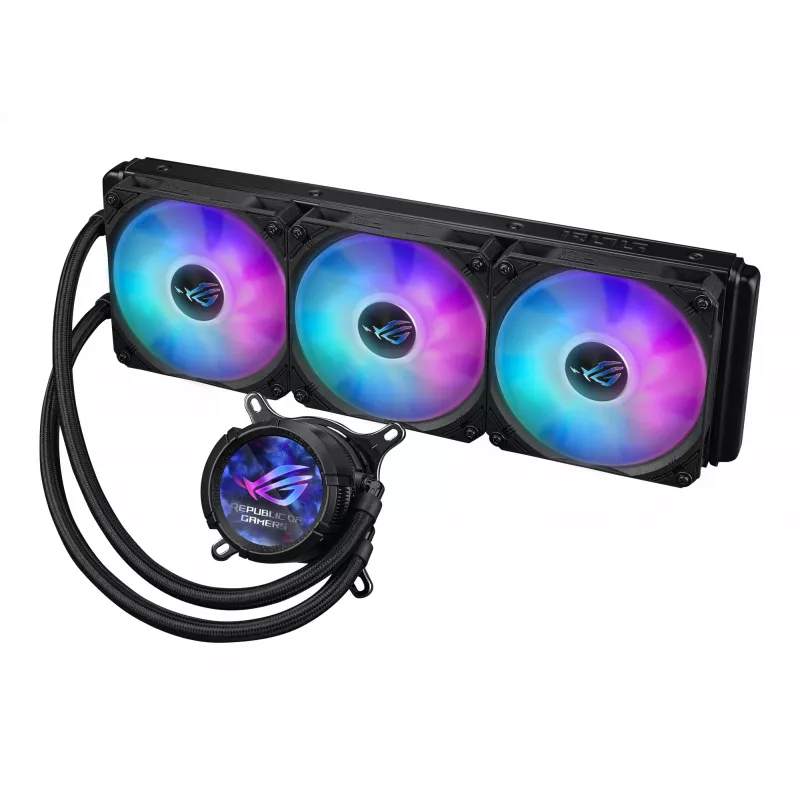 ASUS ROG STRIX LC III 360 ARGB Procesorowy chłodnica cieczy All-in-one 12 cm Czarny