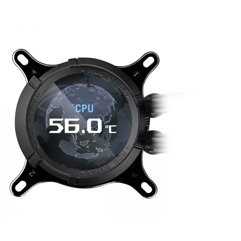 ASUS ROG STRIX LC III 360 ARGB Procesorowy chłodnica cieczy All-in-one 12 cm Czarny