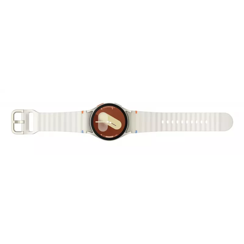 Samsung Galaxy Watch7 3,3 cm (1,3 cala) AMOLED 40 mm Cyfrowy 432 x 432 pikseli Dotykowy Kremowy Wi-Fi GPS (satelitarny)