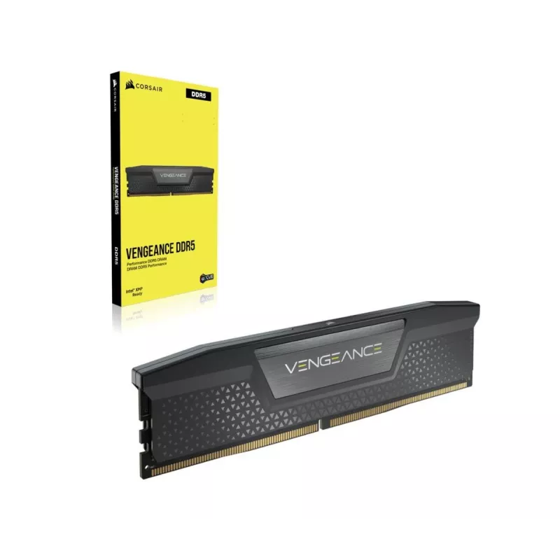 Pamięć CORSAIR 64GB - DDR5 (2x32GB) DRAM 5600MT/s CL40 Kit - Vengeance Czarny