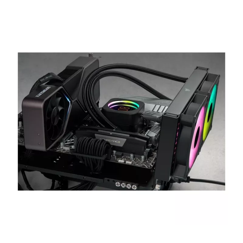 Pamięć CORSAIR 64GB - DDR5 (2x32GB) DRAM 5600MT/s CL40 Kit - Vengeance Czarny