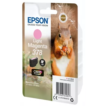 Epson Squirrel Singlepack Light magenta 378 Claria Photo HD Ink