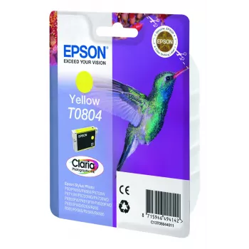 Epson Hummingbird Singlepack żółty T0804 Claria Photographic Ink