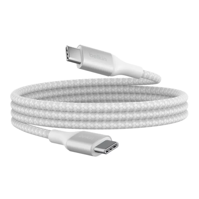 Kabel BELKIN USB - Boostcharge - Kabel USB-C do USB-C 240W - 1m - Biały