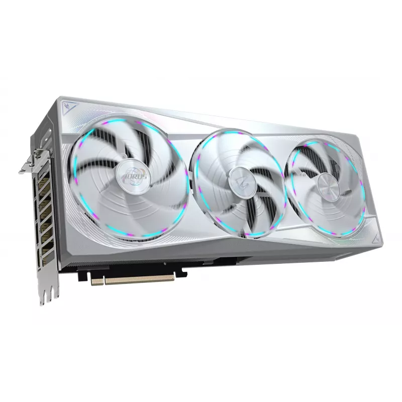 Karta graficzna GIGABYTE AORUS GeForce RTX 5080 MASTER ICE 16G — 16 GB GDDR7, 256-bit, PCIe 5.0, 2805 MHz