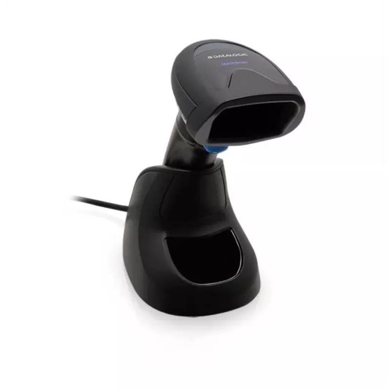 DATALOGIC Quickscan Lite 2500 2d Imager Kit W/ Coiled USB + Stand Blk