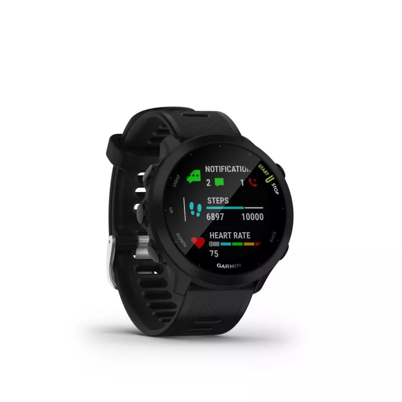 GARMIN INTERNATIONAL Forerunner 55 running smartwatch - Czarny