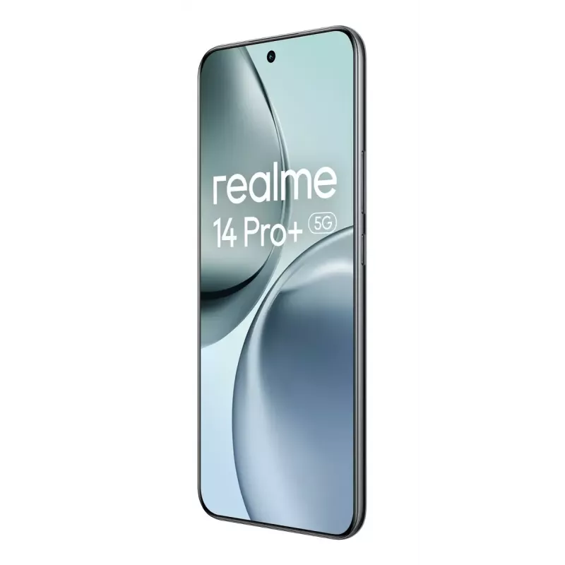 Smartphone REALME 14 Pro+ 5G 6,83 cala OLED 512 GB, 12 GB RAM, 6000 mAh, Suede szary