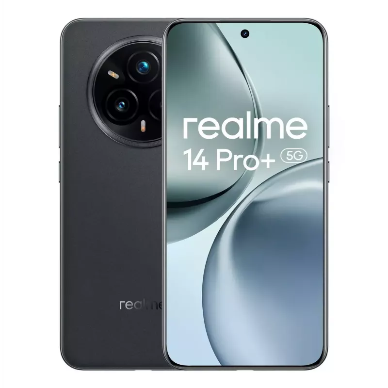 Smartphone REALME 14 Pro+ 5G 6,83 cala OLED 512 GB, 12 GB RAM, 6000 mAh, Suede szary