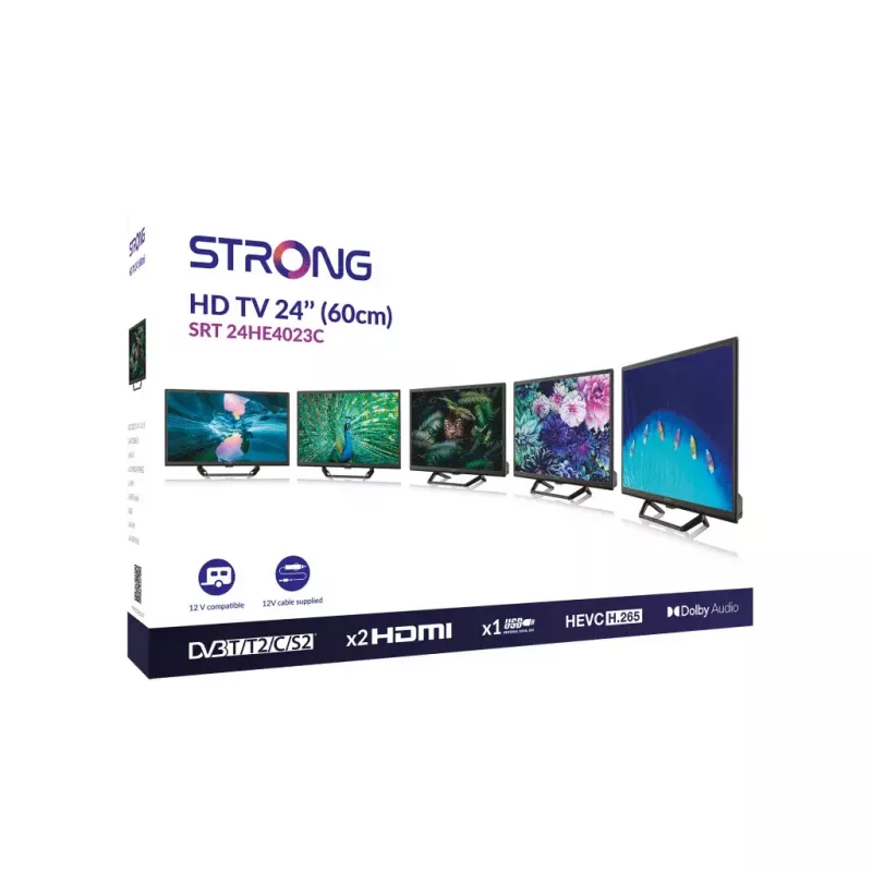 Telewizor Strong SRT 24HE4023C 24 cale HD LCD 1366 x 768