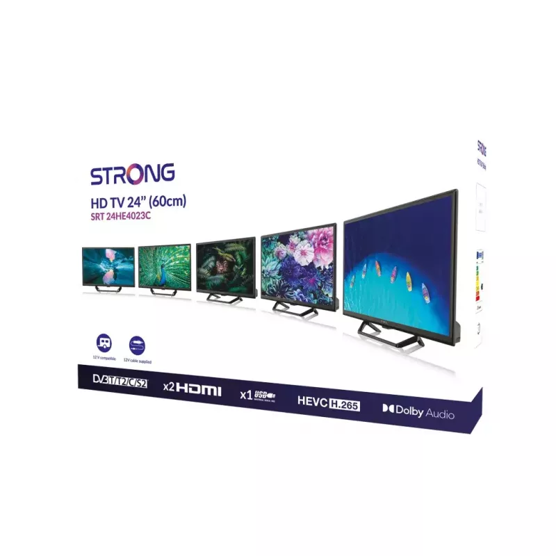 Telewizor Strong SRT 24HE4023C 24 cale HD LCD 1366 x 768