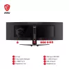 Monitor komputerowy MSI MPG 491CQPDE QD-OLED 124,5 cm (49 cali) 5120 x 1440 pikseli DQHD Czarny
