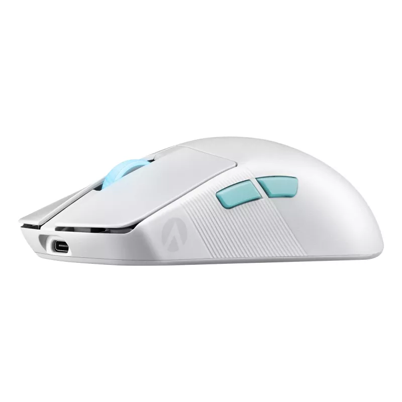 Mysz ASUS ROG Harpe Ace Aim Lab Edition Gaming symetryczna RF Bezprzewodowa + Bluetooth + USB Type-C Opto-mechaniczna 36000 DPI