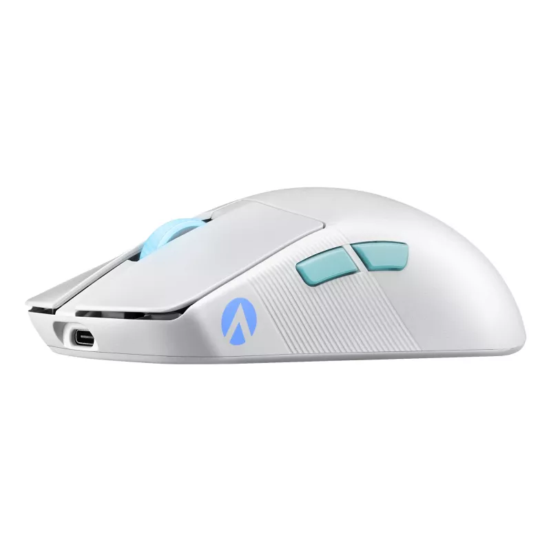 Mysz ASUS ROG Harpe Ace Aim Lab Edition Gaming symetryczna RF Bezprzewodowa + Bluetooth + USB Type-C Opto-mechaniczna 36000 DPI