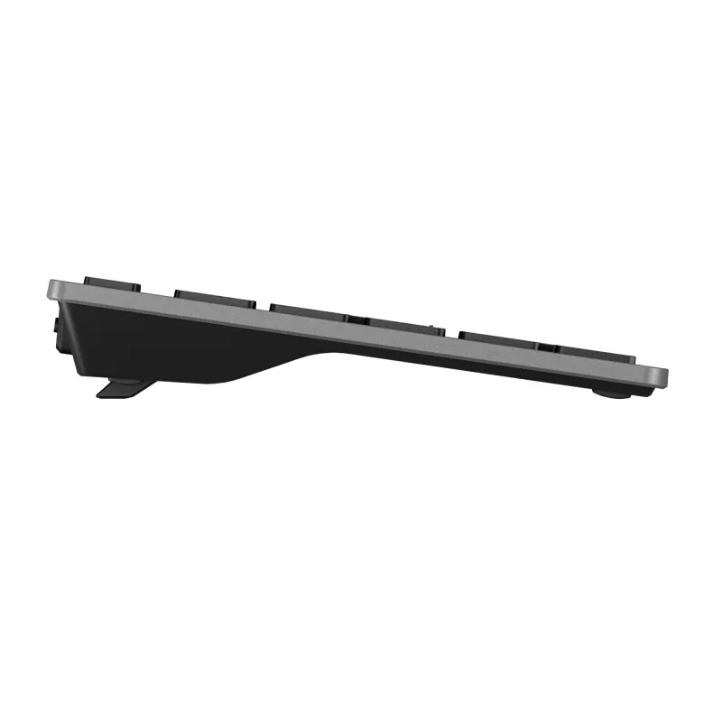 Klawiatura bezprzewodowa HP 725 Multi-Device, ładowalna, pełnowymiarowa (100%), bezprzewodowa, RF + Bluetooth, czarna