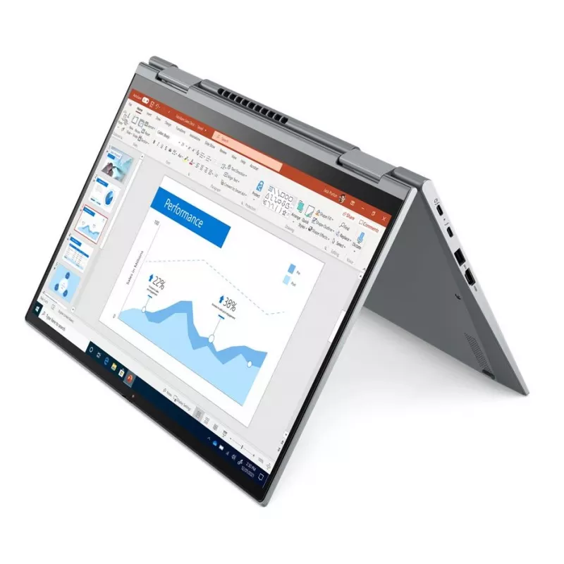 T1A Lenovo ThinkPad X1 Yoga Gen 6 Refurbished Intel® Core™ i5 i5-1145G7 Hybrid (2-w-1) 35,6 cm (14 cali) Ekran dotykowy 32 GB LPDDR4x-SDRAM 512 GB SSD Windows 11 German Szary