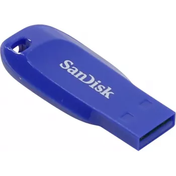 WESTERN DIGITAL SanDisk Cruzer Blade - 64 GB Pendrive - USB 2.0 - Niebieski