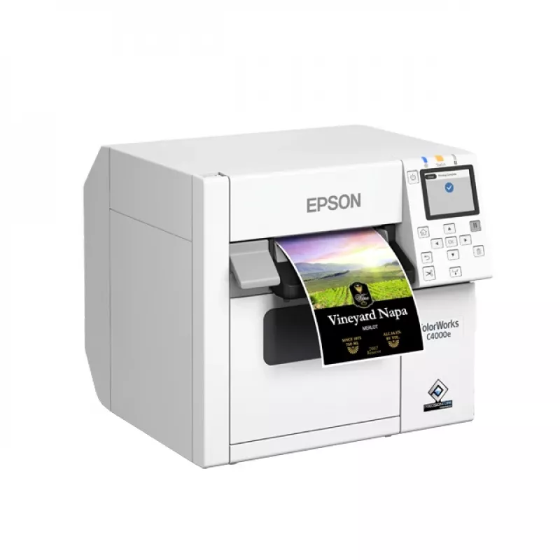 Drukarka etykiet Epson CW-C4000e (mk) atramentowa kolorowa 1200 x 1200 DPI 102 mm/s przewodowa