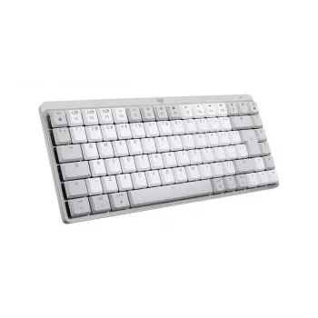 LOGITECH MX Mechanical Mini dla Mac Minimalistyczna Bezprzewodowa Podświetlana Klawiatura Wydajnościowa Jasnoszary - US Inte - Qwerty