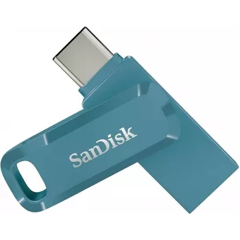 WESTERN DIGITAL SanDisk Ultra Dual Drive Go - 64 GB USB Stick - USB-C/USB-A - Navagio Bay
